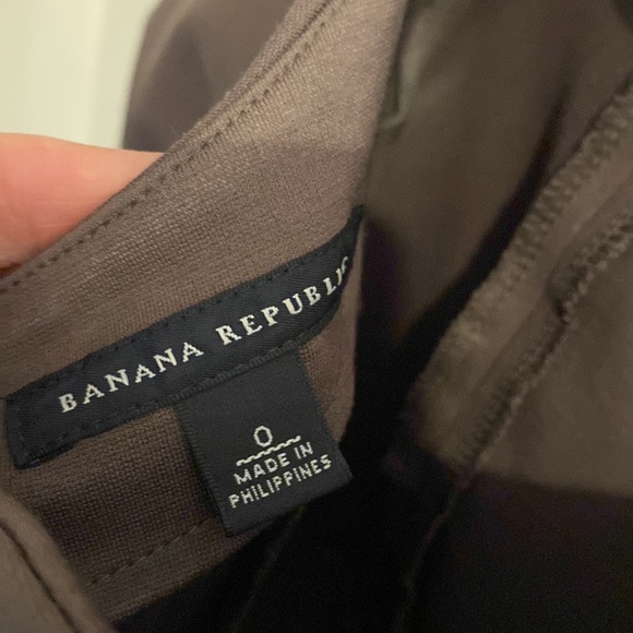 Banana Republic brown sheath short sleeve crew neck dress - Picture 7 of 10